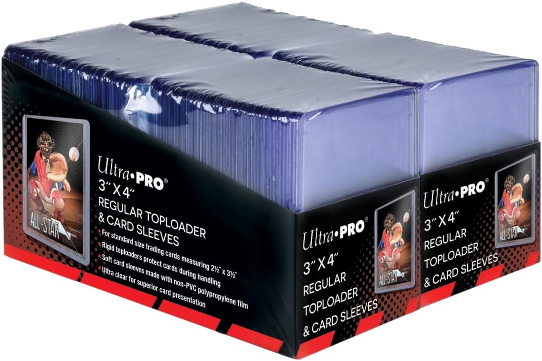 Ultra-Pro Top Loaders 3x4 (200 ct)