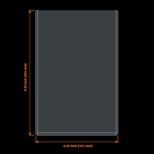 50ct 6x9 Top Loaders -JUMBO CARDS