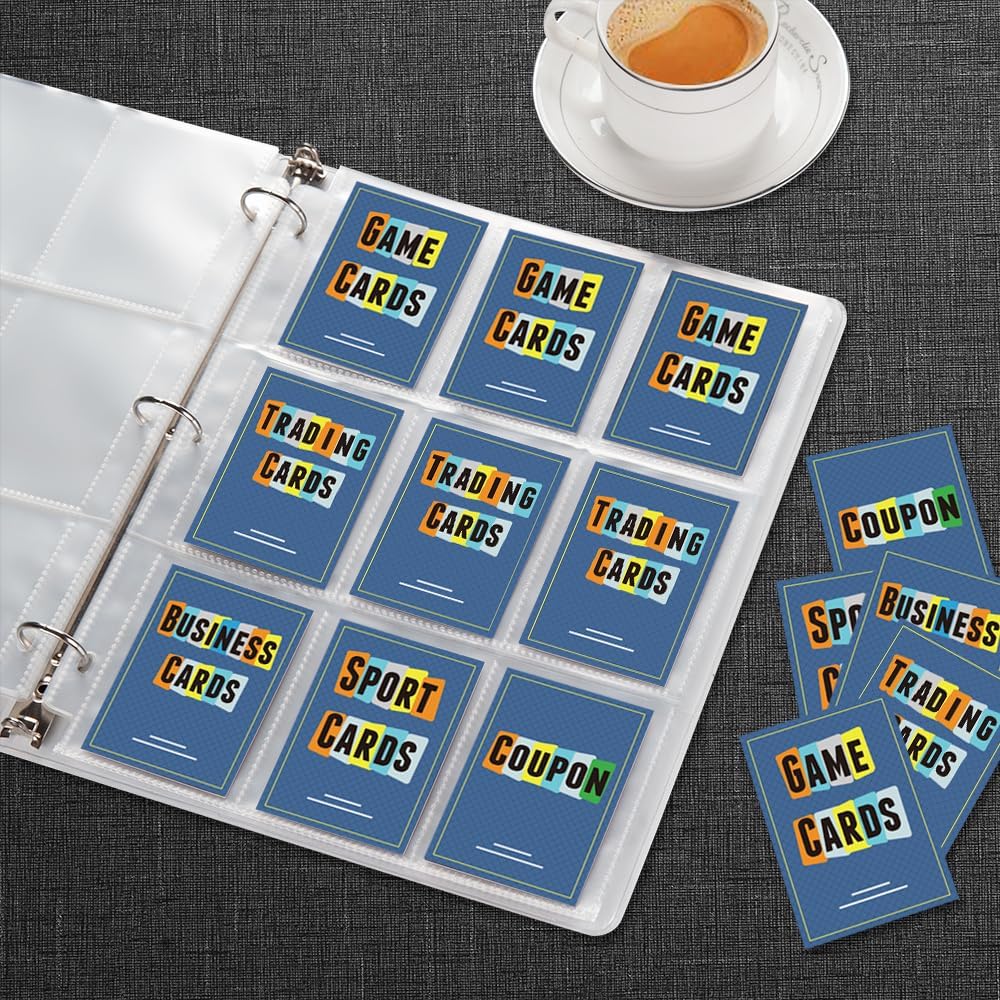 9 Pocket Page Protectors 36 Pack