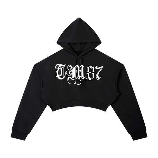 Wonens,Apparel,Tm87,Cropped,Hoodie