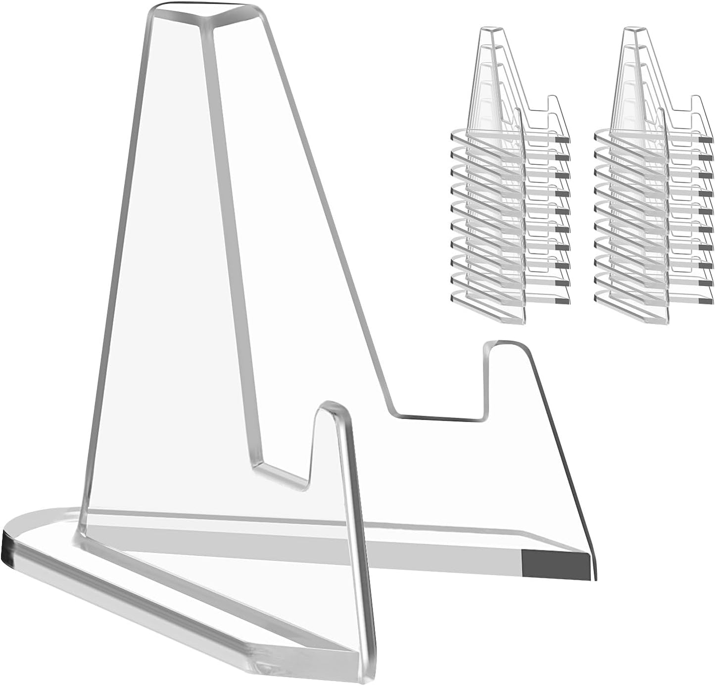 Acrylic Card Display Stand, 20 Pack