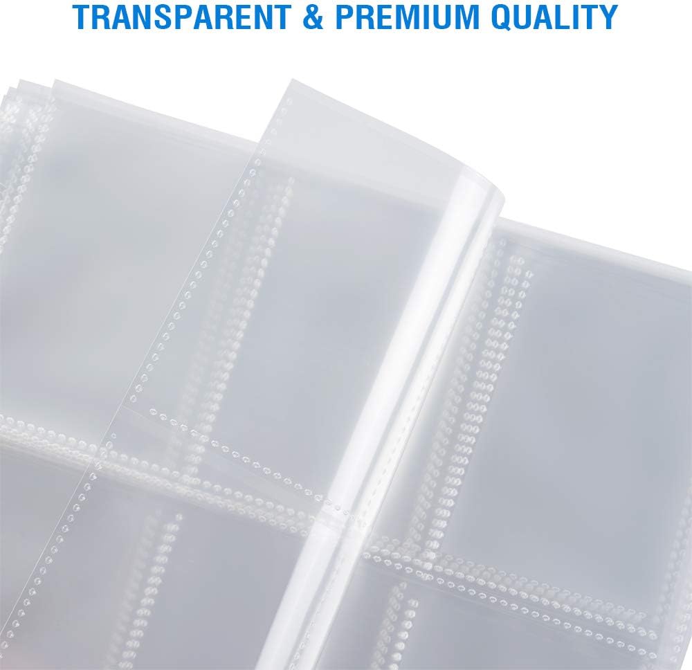 9 Pocket Page Protectors 36 Pack