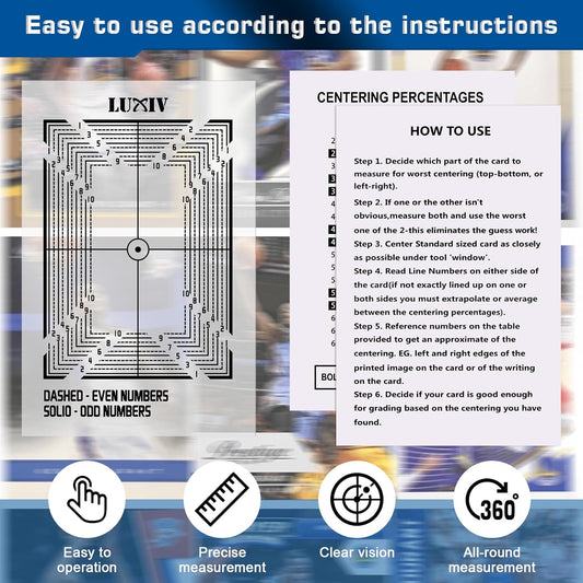 Card Centering Tools for grading
