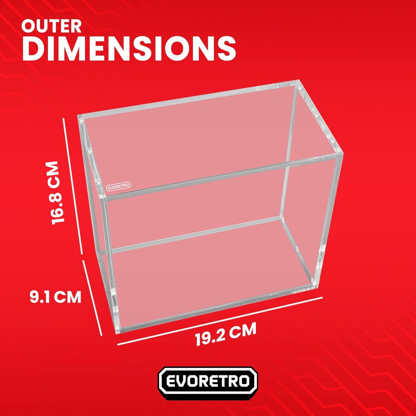 ETB  Acrylic Case-Magnetic Lid
