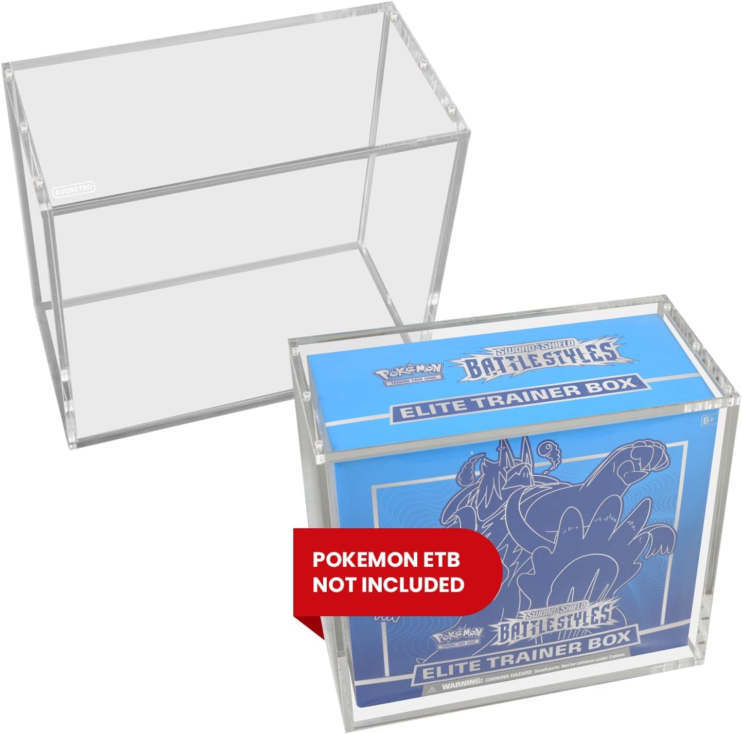 ETB  Acrylic Case-Magnetic Lid