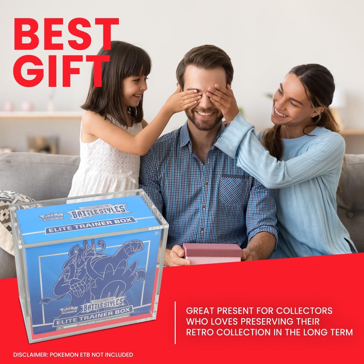 ETB  Acrylic Case-Magnetic Lid