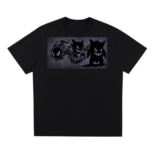 Gengar,Haunter,Gastly,Shirt,Dark,Clothing,Apperal