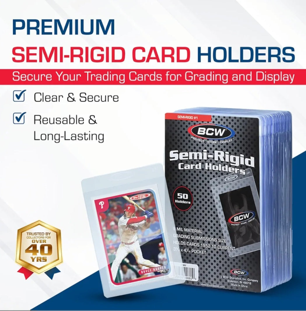 Semi Rigid Card holders