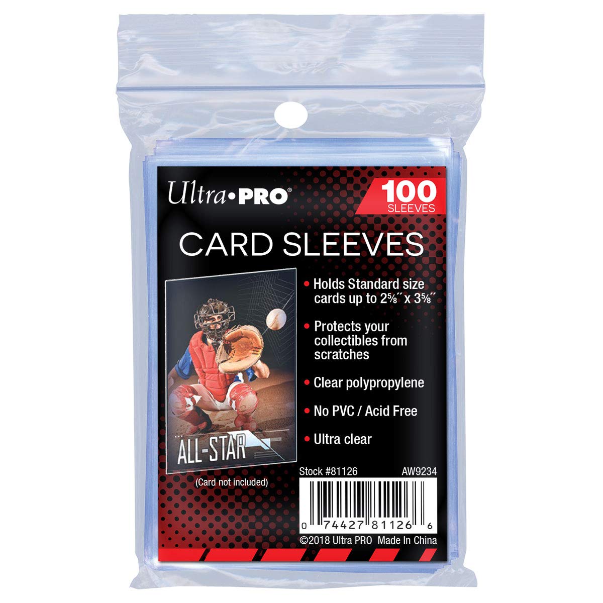 Ultra Pro/BCW (10CT) 100 pack SLEEVES