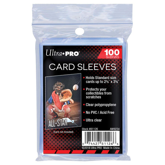 Ultra Pro/BCW (10CT) 100 pack SLEEVES